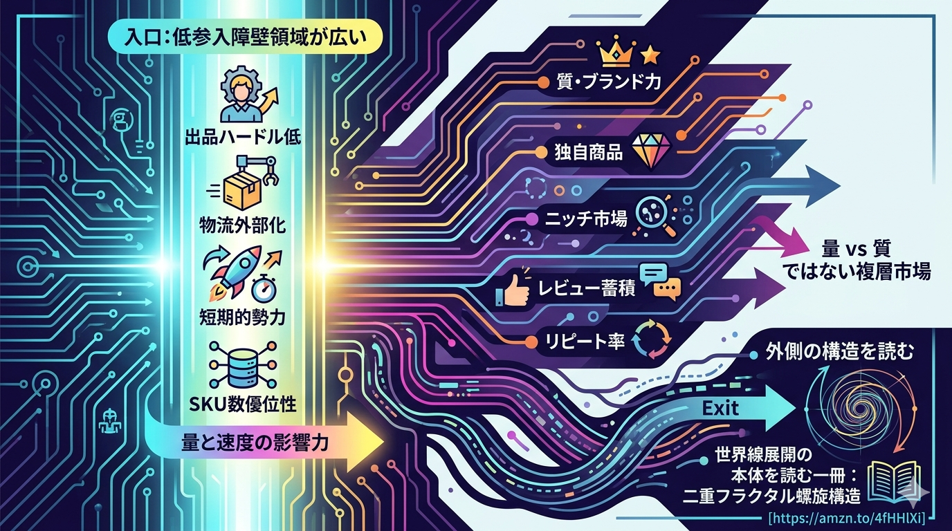 ■1209｜【参入障壁OS】Amazonは出品型で参入しやすい側面がある
