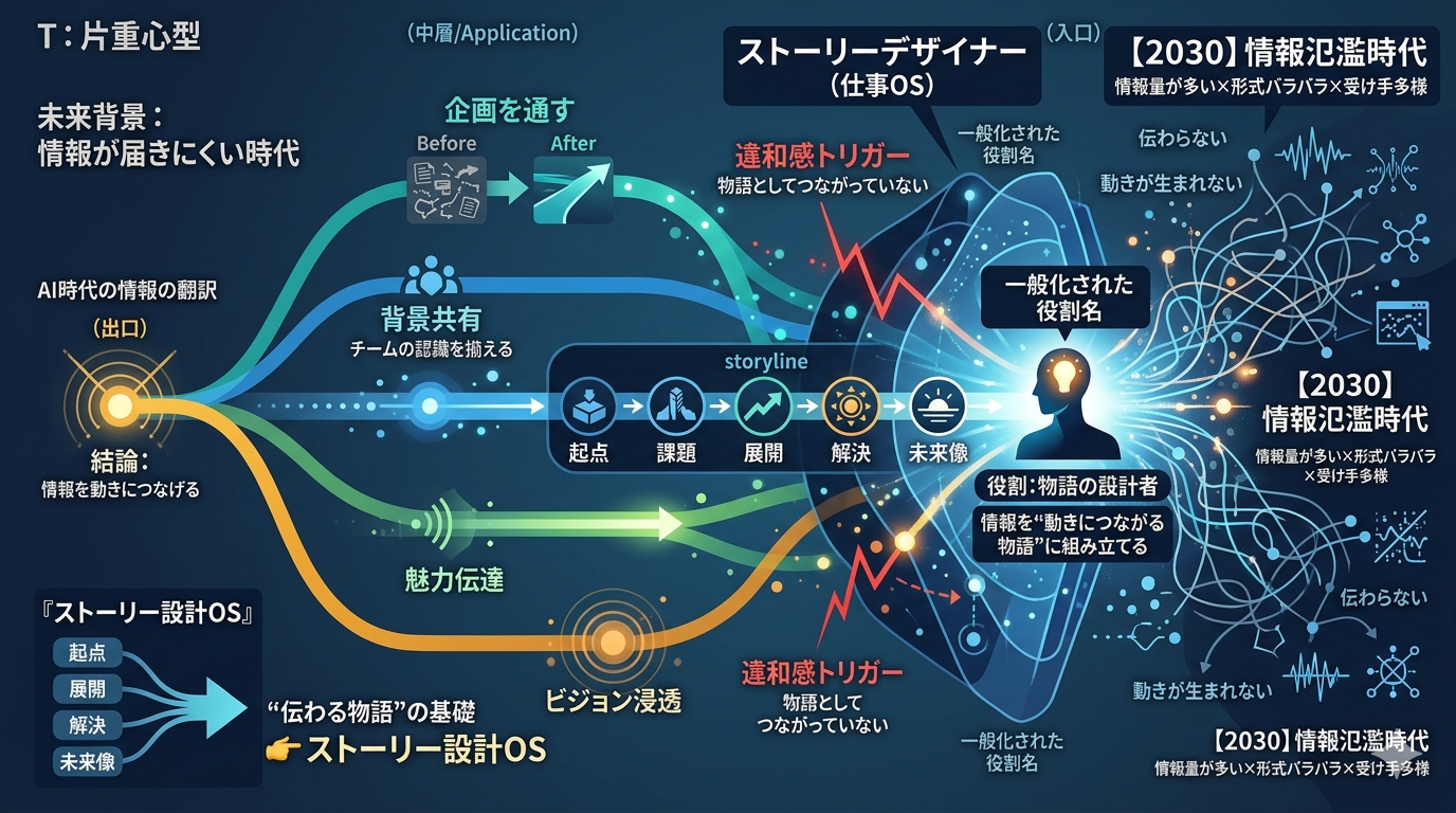 ■1899｜【2030年に注目される可能性がある新しい職業】ストーリーデザイナー（仕事OS）