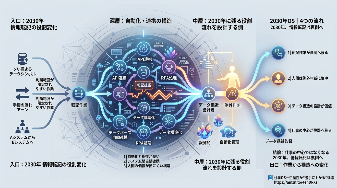 ■1906｜【2030年になくなりそうな職業】情報転記担当