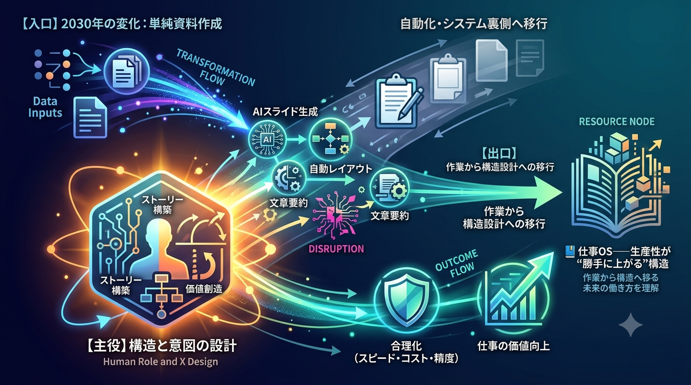 ■1909｜【2030年になくなりそうな職業】単純資料作成担当
