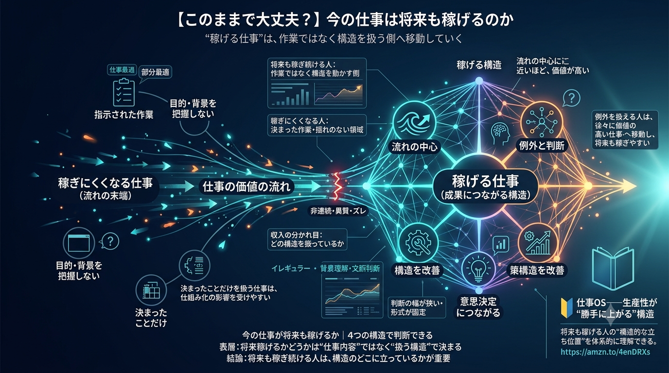 ■1925｜【このままで大丈夫？】今の仕事は将来も稼げるのか