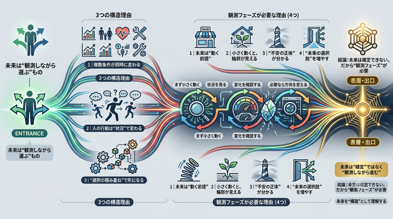 ■846｜【世界線OS】未来は確定できない。だから“観測フェーズ”が必要になる
