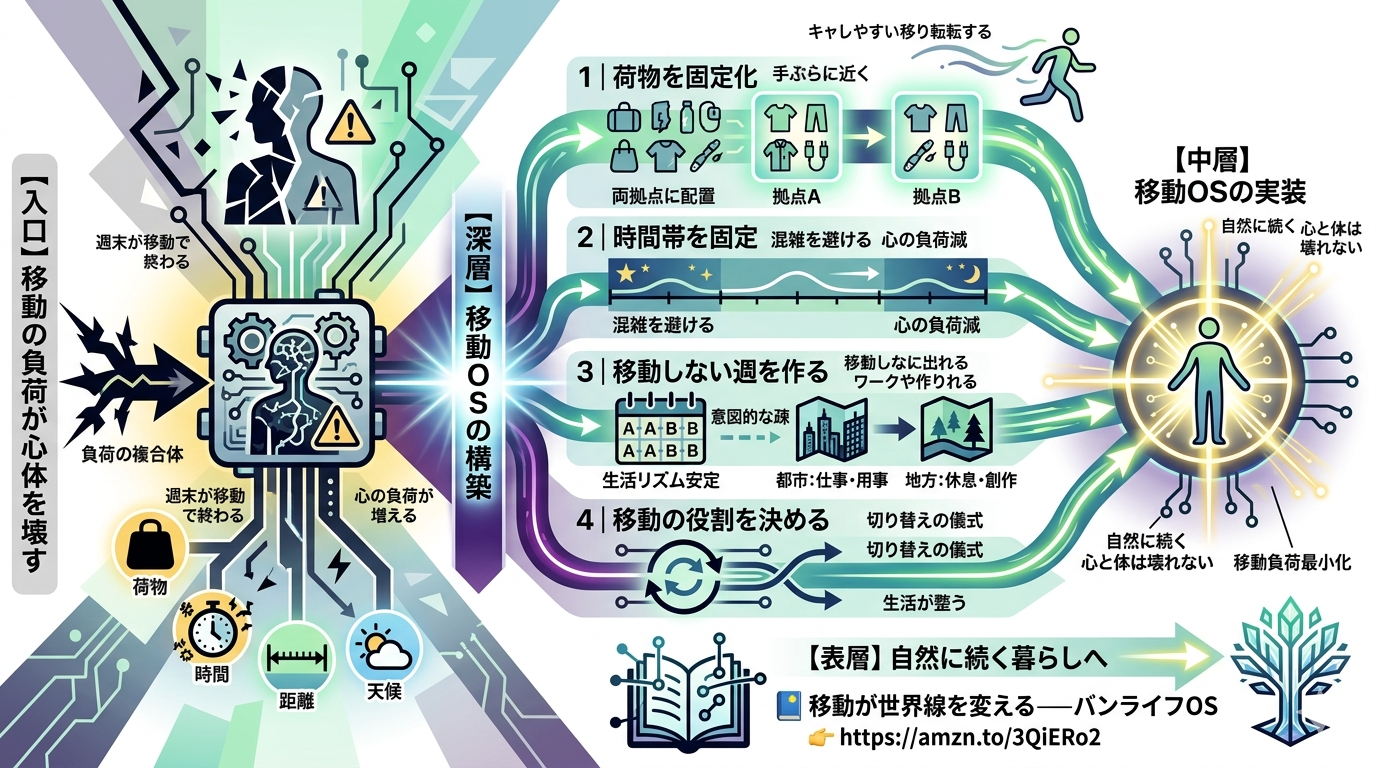 ■852｜【移動OS】二拠点生活で“心と体が壊れない”構造の作り方