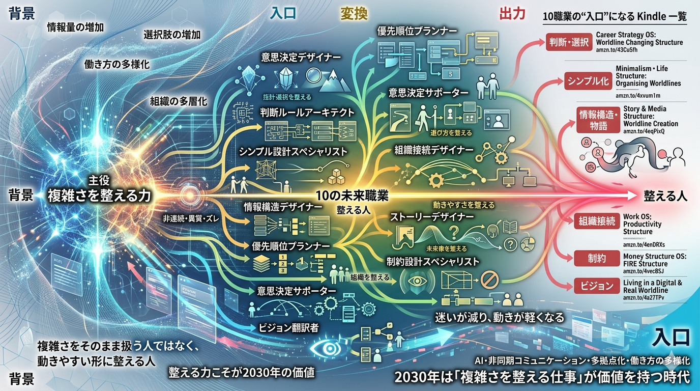 【2030年に注目される可能性がある新しい職業｜10本まとめ】複雑な時代を“動きやすくする人たち