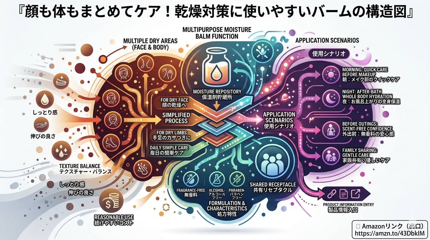 【保湿レビュー】顔も体もまとめてケアしたい日に使いやすい「アクアレーベル マルチアクアバーム」