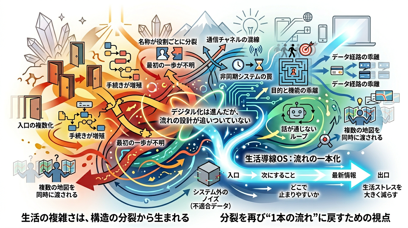 【生活導線OS｜総括】アナログの残骸がデジタルに混ざり“生活が複雑化する10の理由（1785〜1794）”