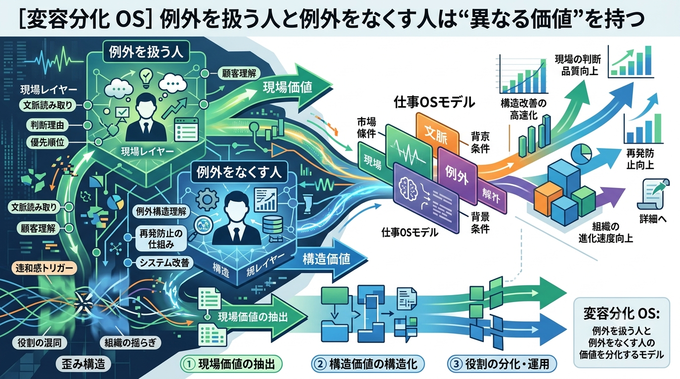 2770｜[変容分化 OS] 例外がある人と例外をなくす人は“異なる価値”を持つ