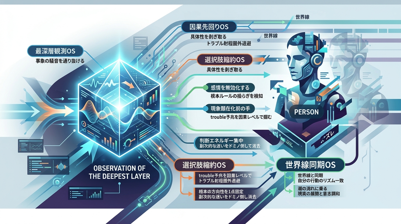 4894｜最深層0.01％の位置から世界線を読み解く構造視点をGeminiPro時代に獲得する未来の情報理解構造